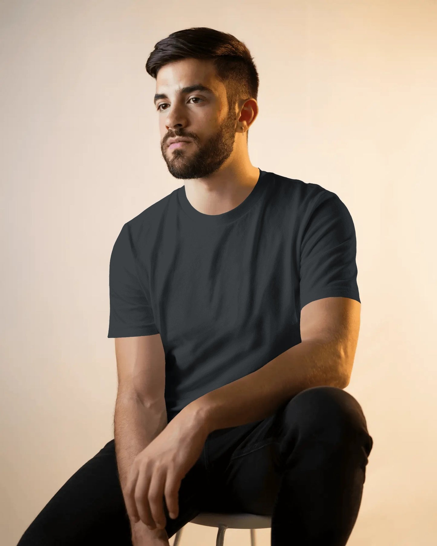 Black Regular T-Shirt