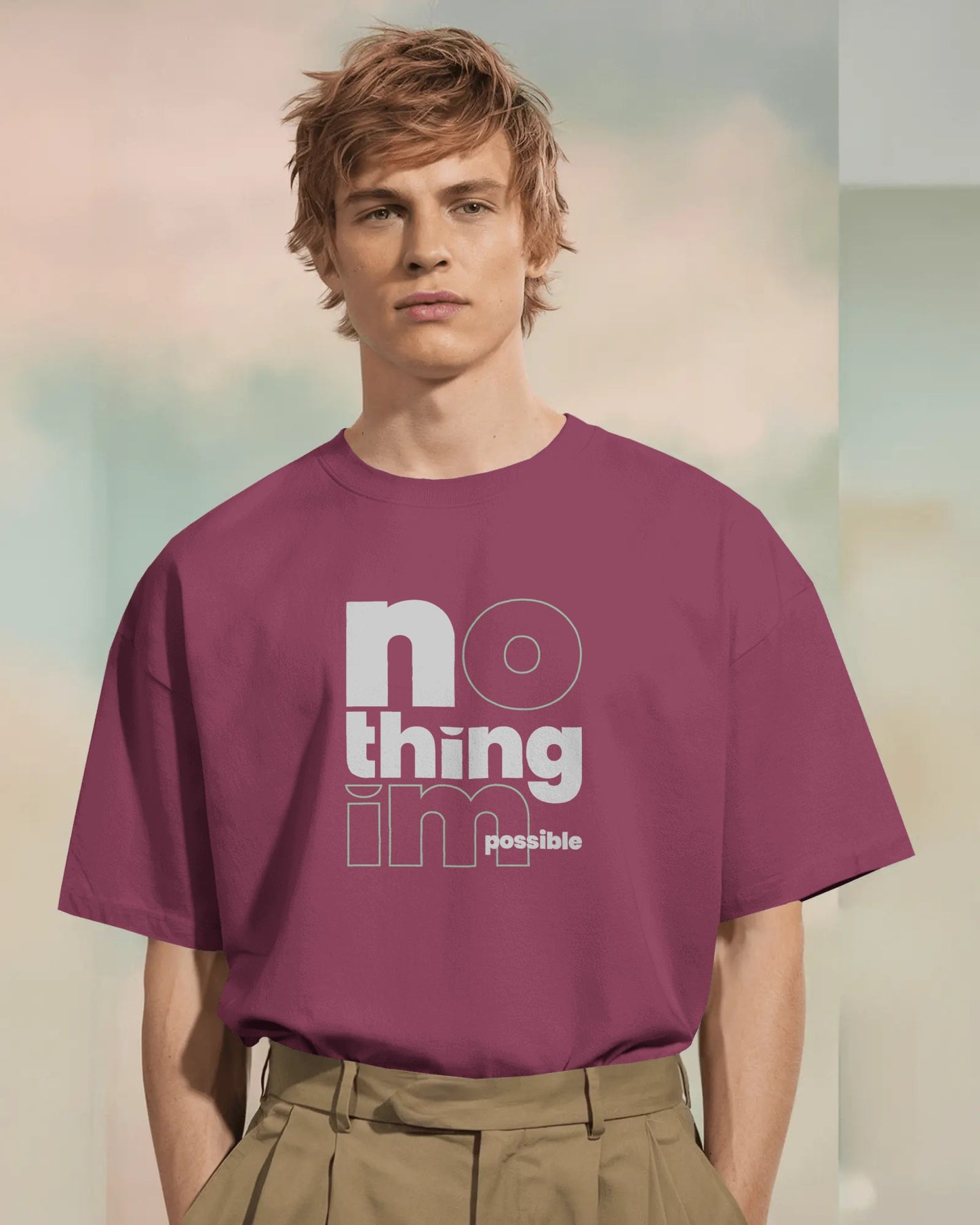 Nothing Impossible Oversized T-shirt