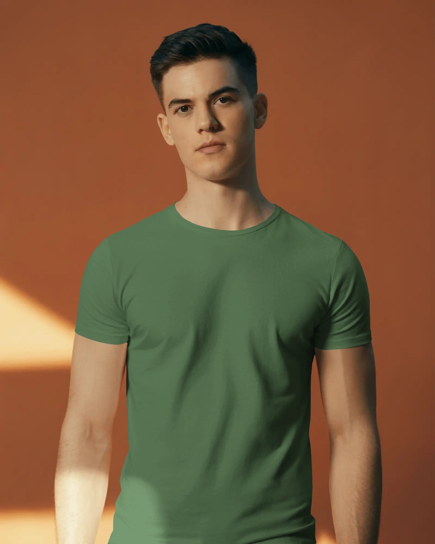 Olive Green Regular T-Shirt