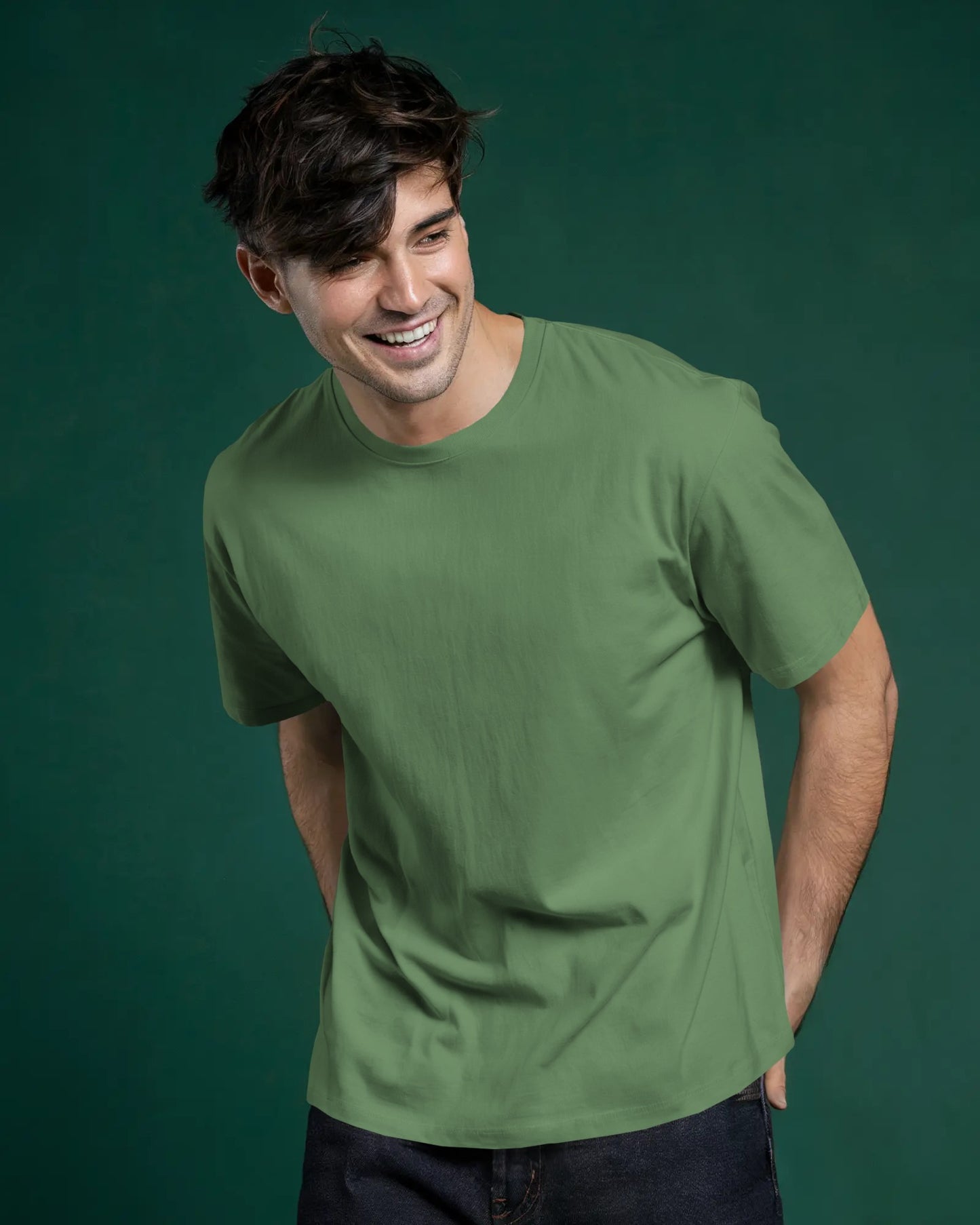 Olive Green Regular T-Shirt