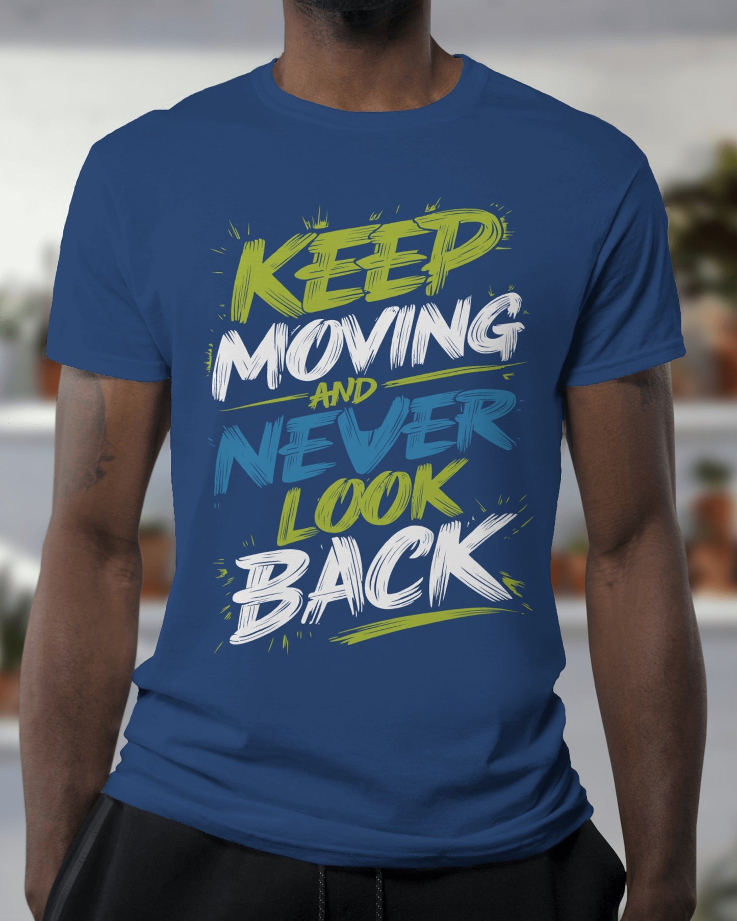 Keep Moving Never Look Back Classic T-Shirt