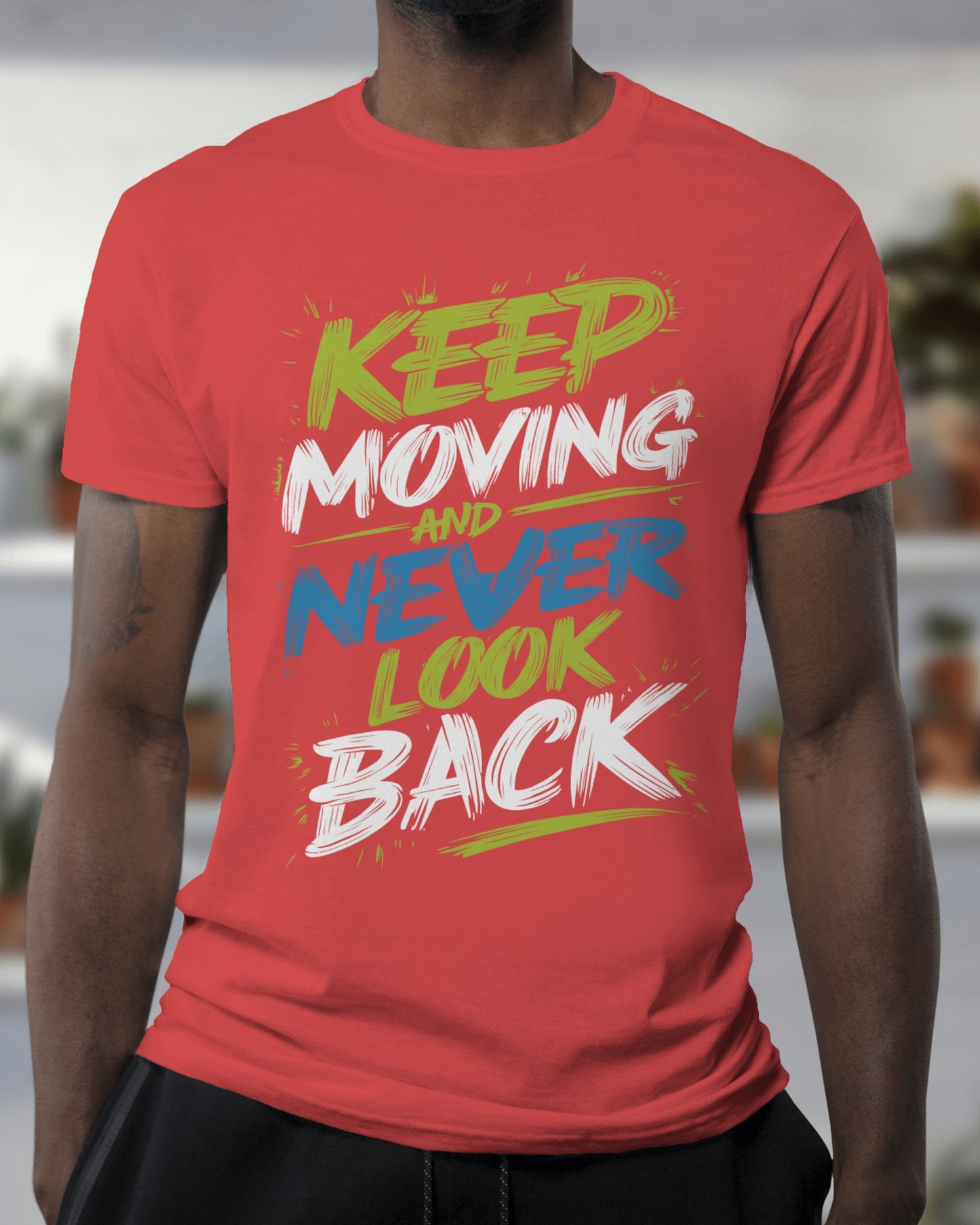 Keep Moving Never Look Back Classic T-Shirt