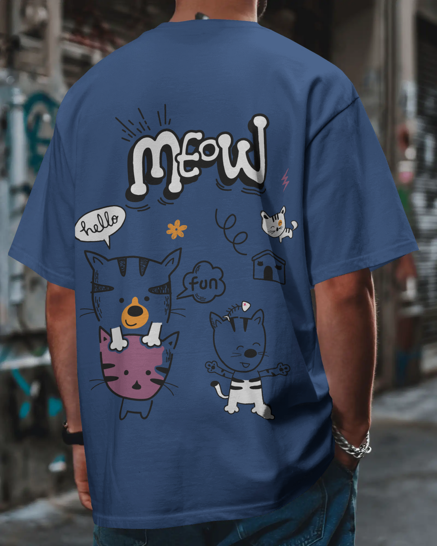 Meow Oversized T-Shirt