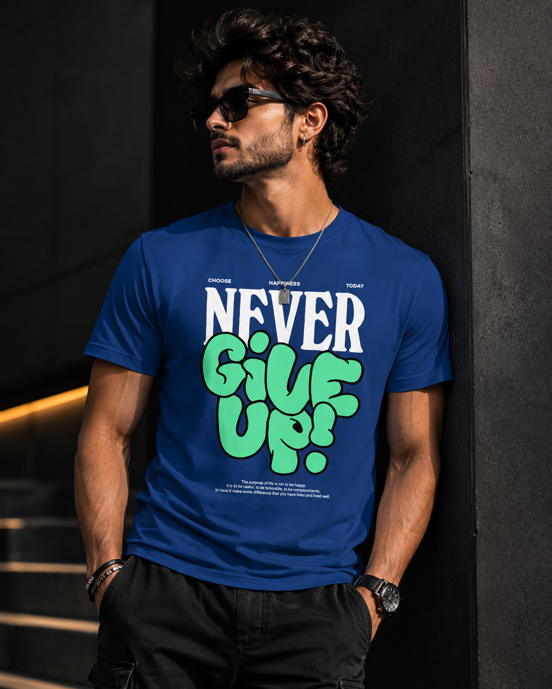 Never Giveup Classic T-Shirt