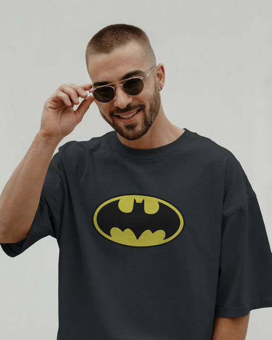 Batman Classic Emblem Oversized T-Shirt