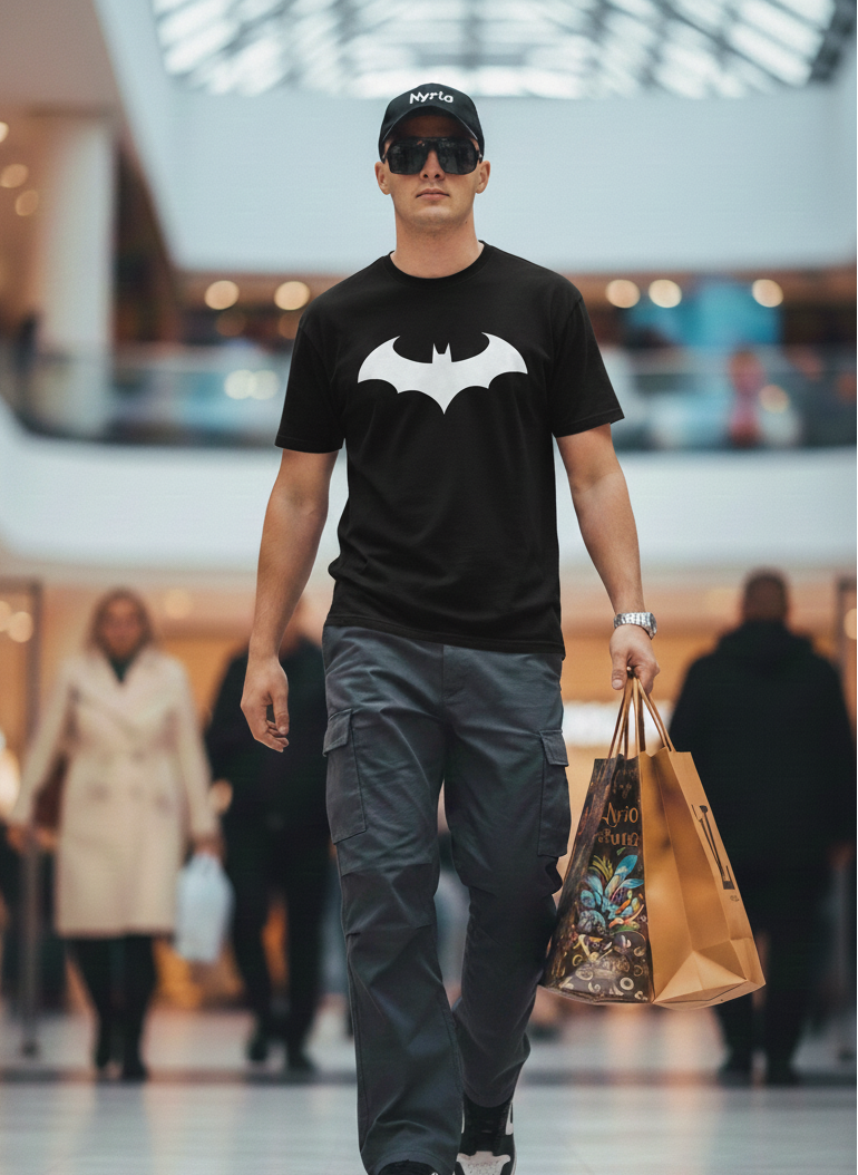 Batman Black tshirt