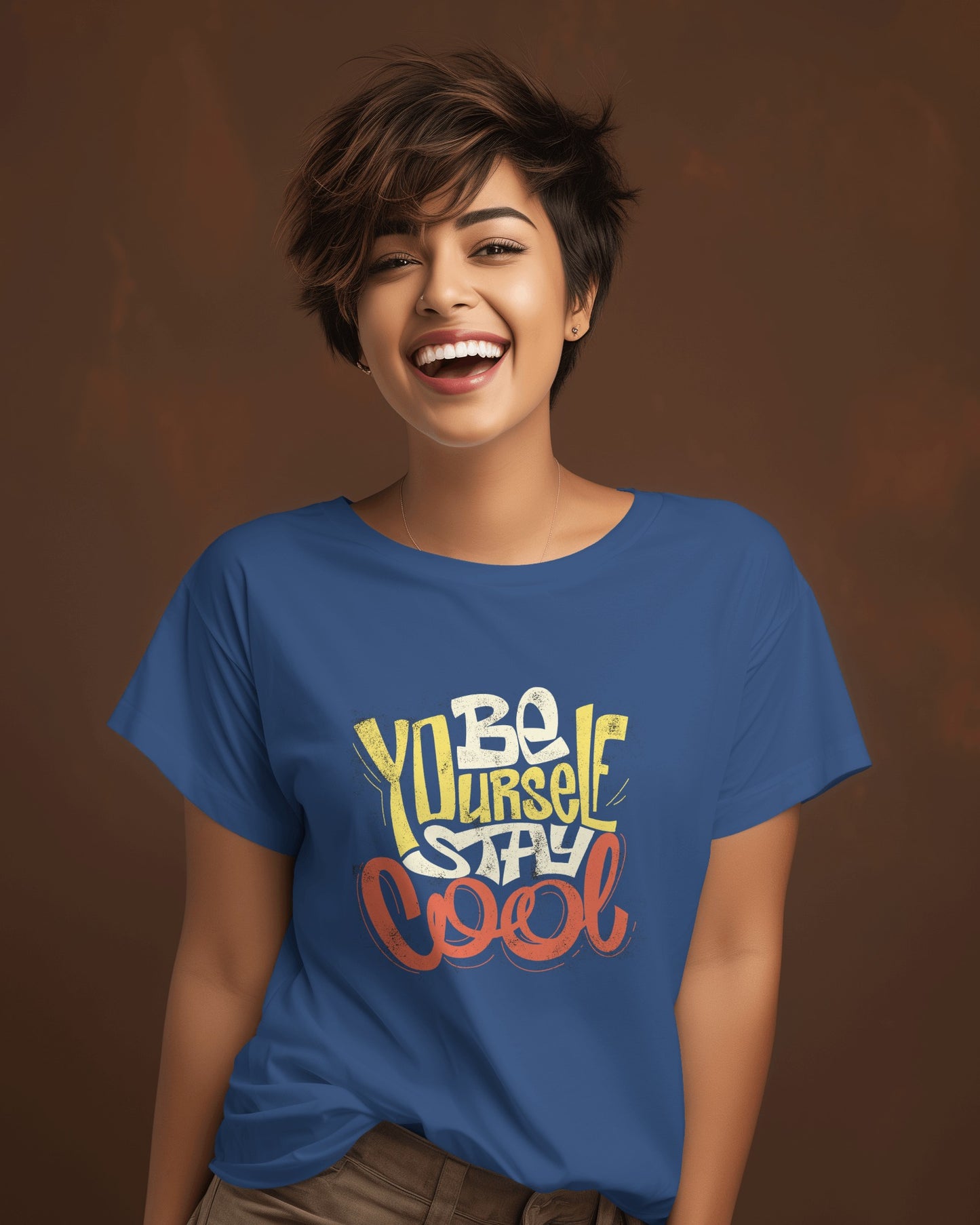 Be Cool Stay Yourself Regular T-Shirt