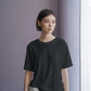 Black Oversized Women T-Shirt