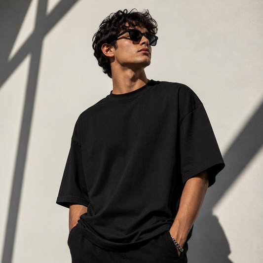 Black Oversized T-Shirt