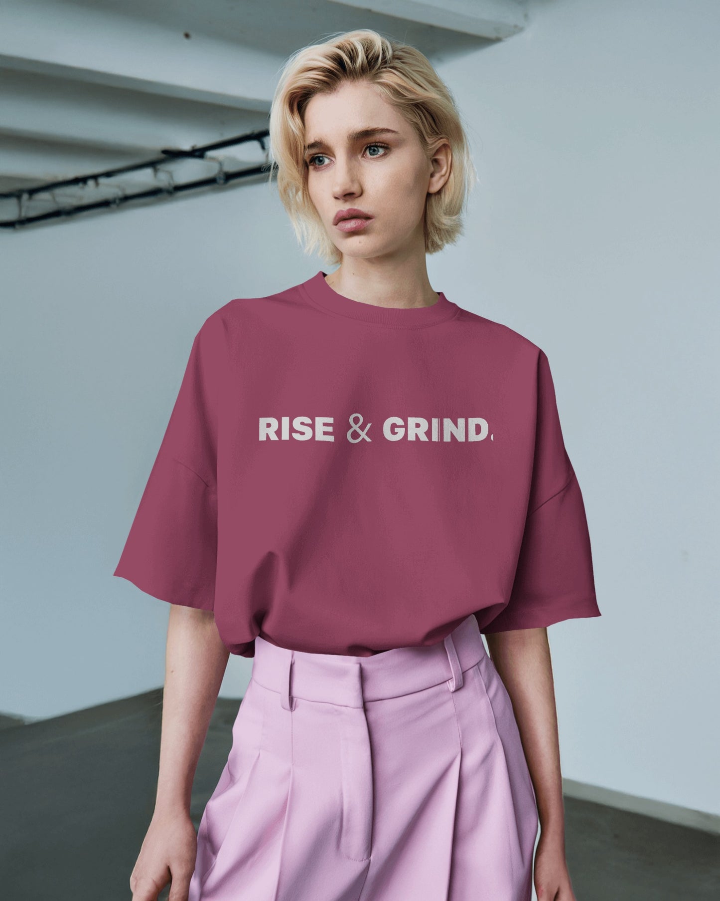 Coffee Shop Women Oversized T-shirt