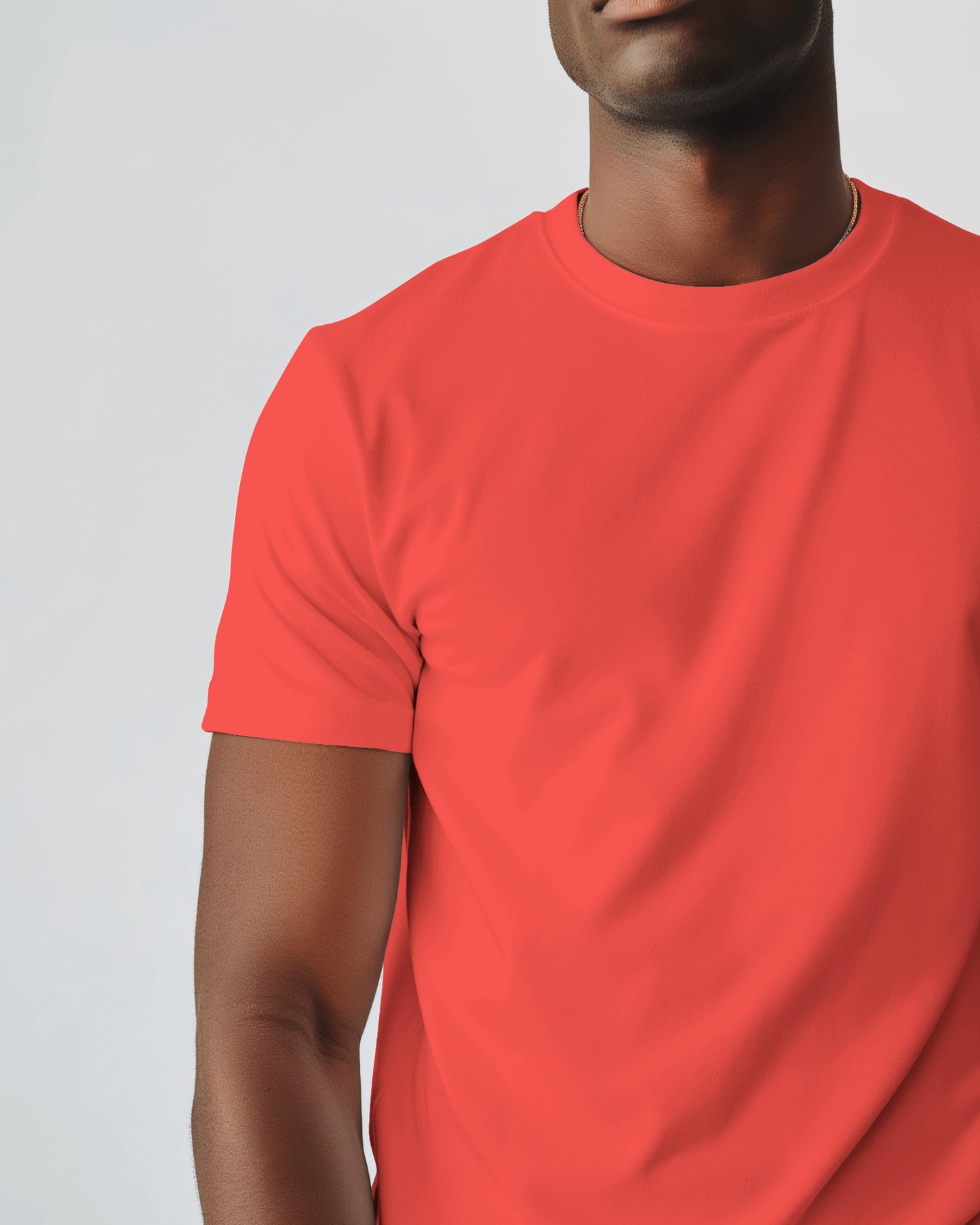 Coral Red Regular T-Shirt