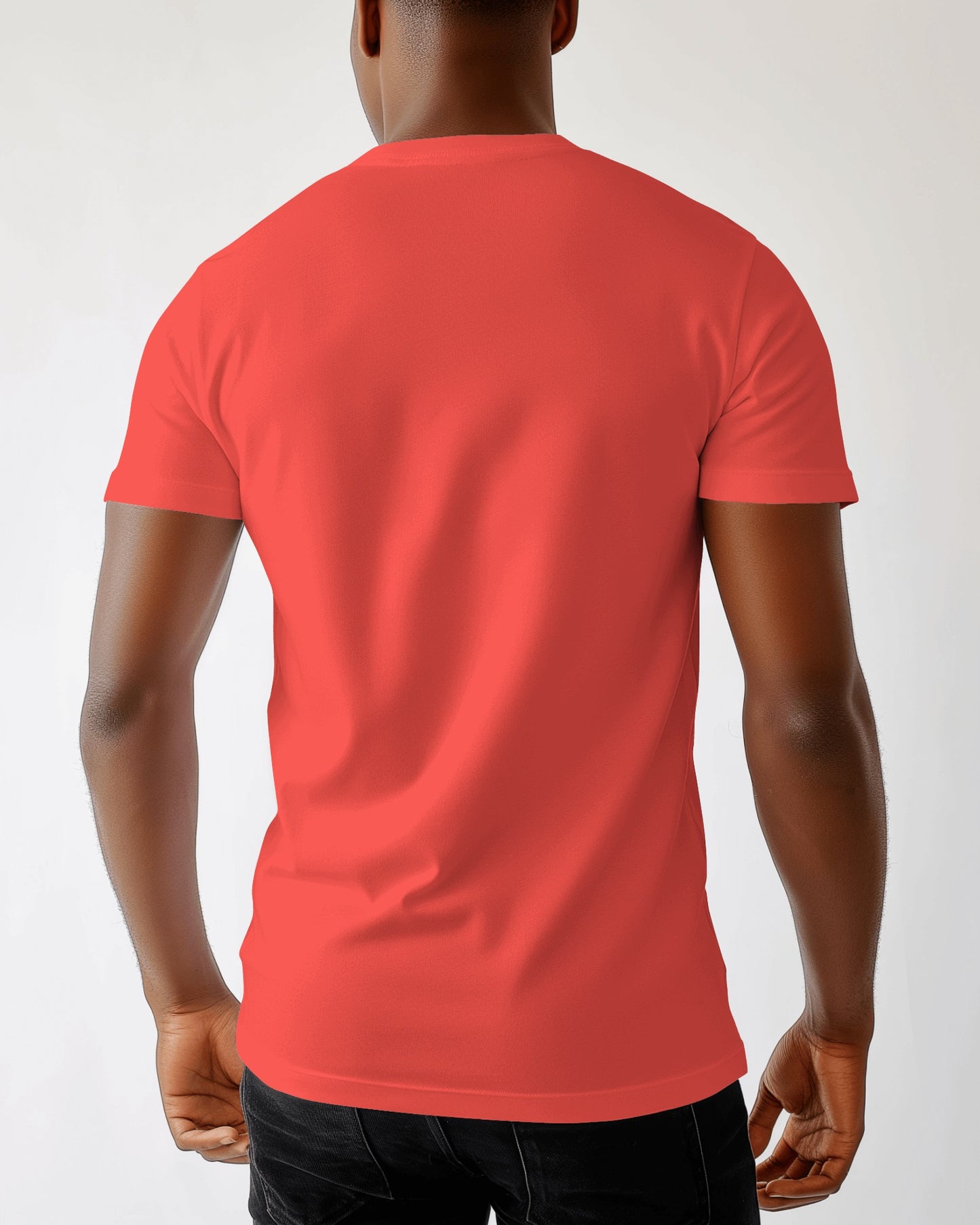 Coral Red Regular T-Shirt