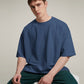Deep Navy Blue Oversized T-Shirt