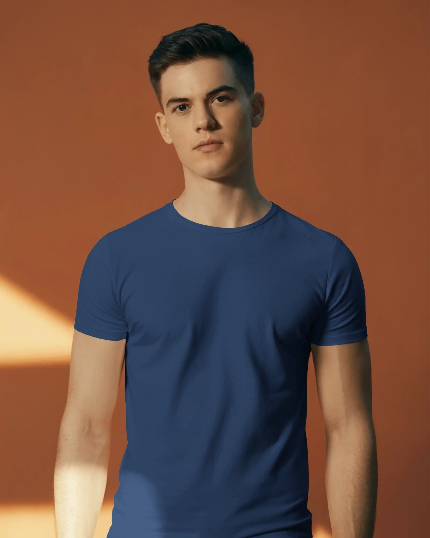 Deep Navy Blue Regular T-Shirt