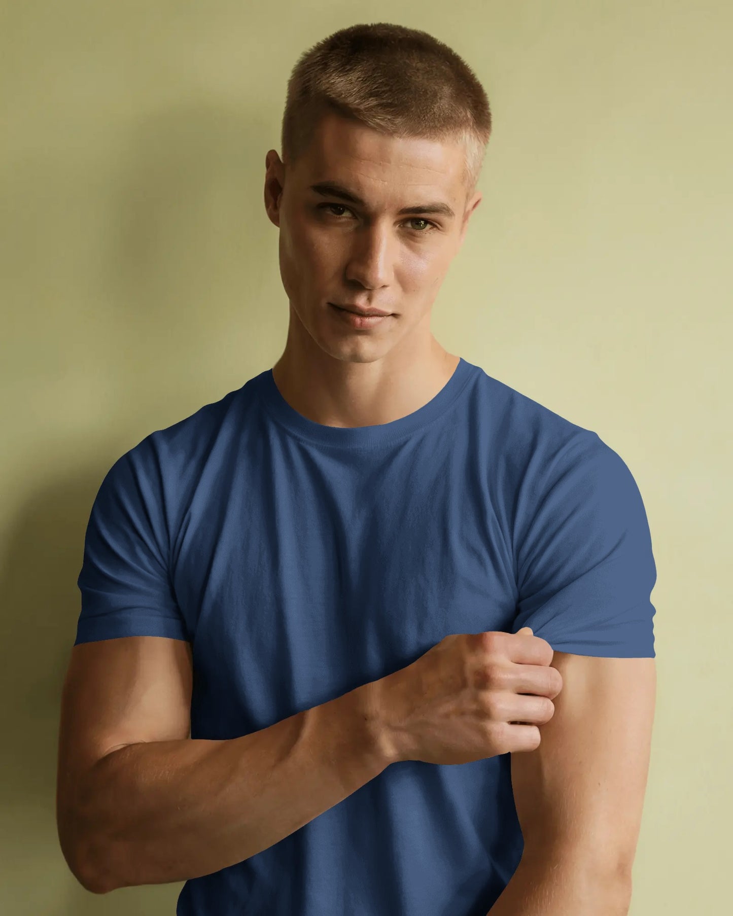Deep Navy Blue Regular T-Shirt