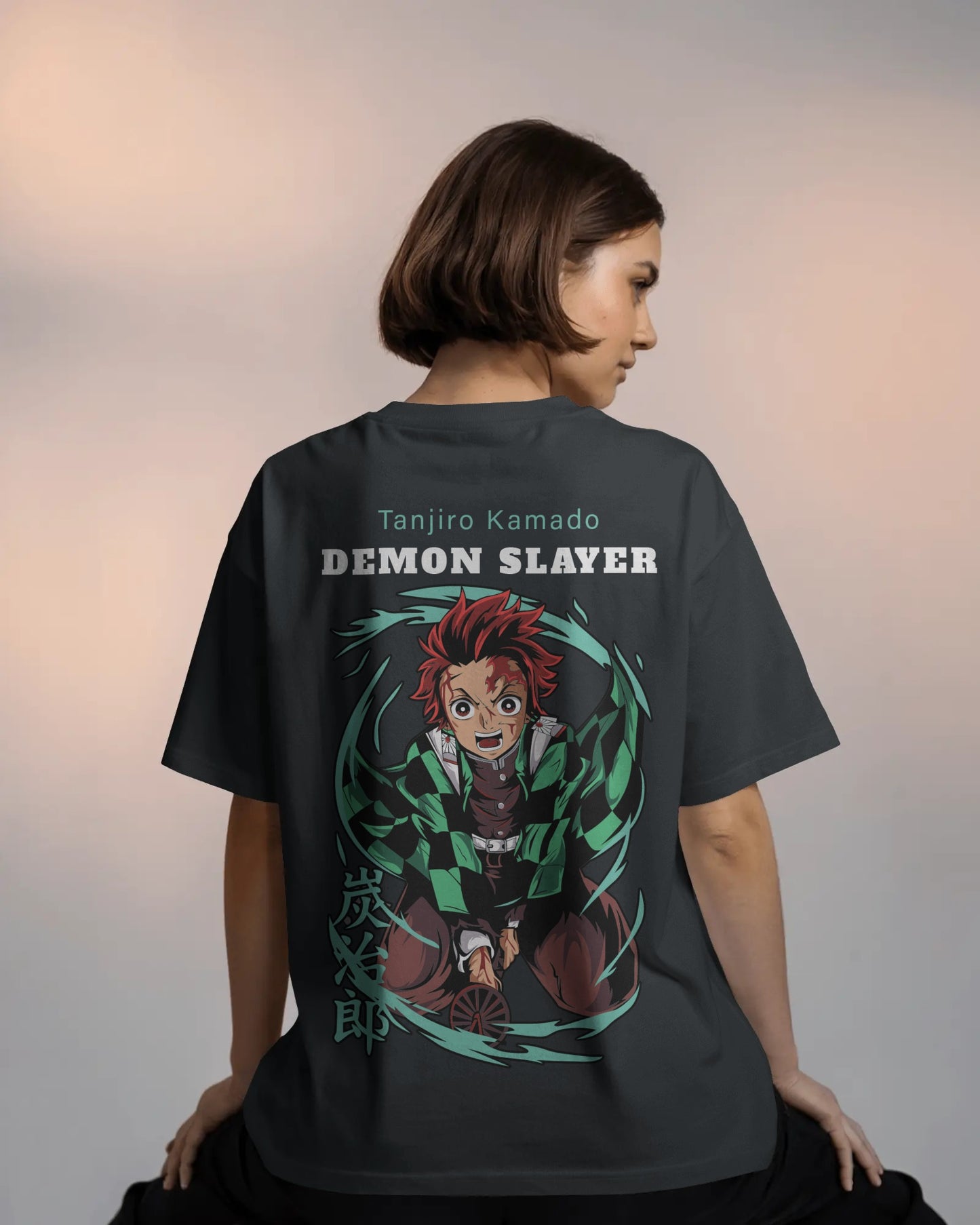 Demon Slayer Women Oversized T-Shirt