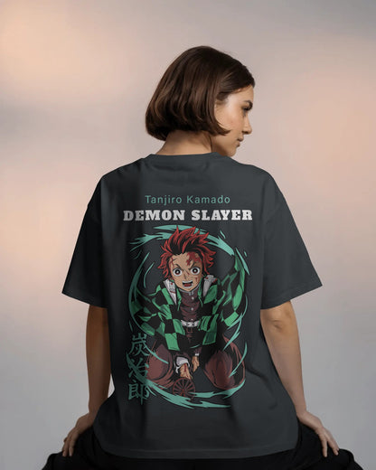 Demon Slayer Women Oversized T-Shirt