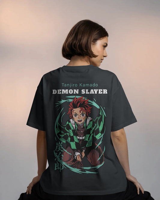 Demon Slayer Women Oversized T-Shirt
