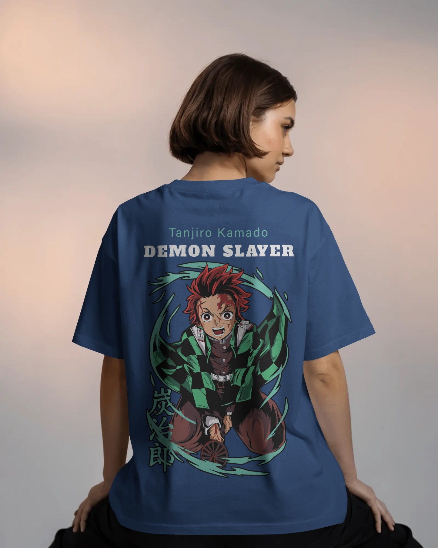 Demon Slayer Women Oversized T-Shirt