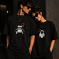 Wall-E & EVE Couple Oversized Tee Combo (Set of 2 | Oversized | 100% Cotton)