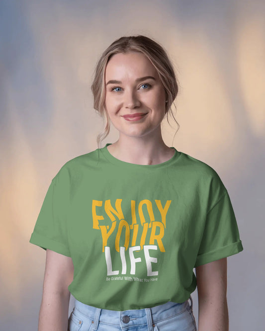 Enjoy Your Life Regular T-shirt