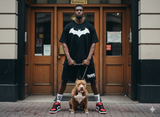 Urban Bat Logo Oversized T-Shirt