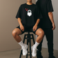 Wall-E & EVE Couple Oversized Tee Combo (Set of 2 | Oversized | 100% Cotton)
