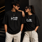 King & Queen Couple T-shirt Combo (Set of 2)