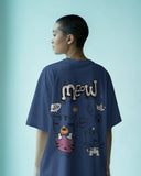 Meow Women Oversized T-Shirt