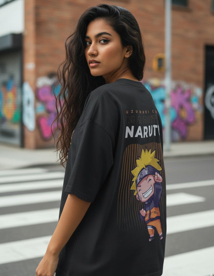 Naruto Women Oversized T-shirt