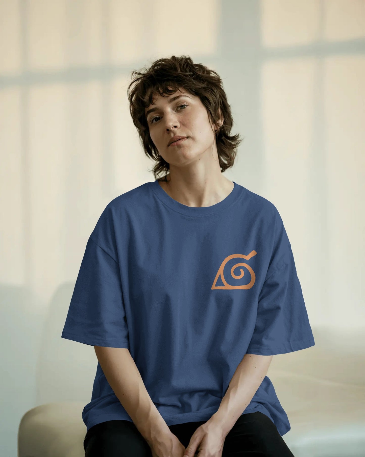 Naruto Women Oversized T-shirt