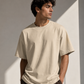 Muted Beige Oversized T-Shirt