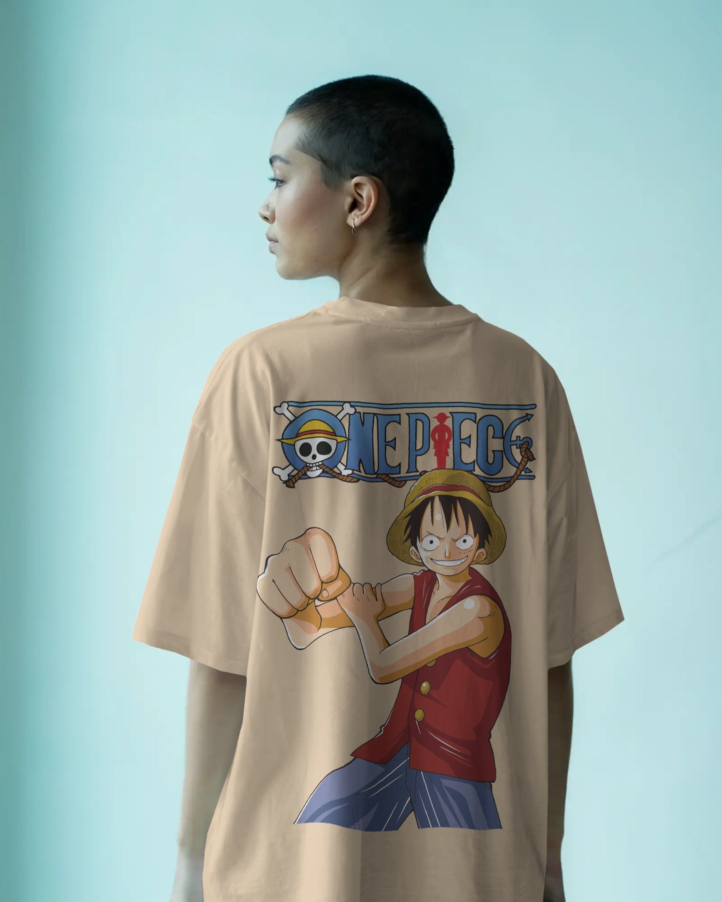 One Piece Women Oversized T-Shirt