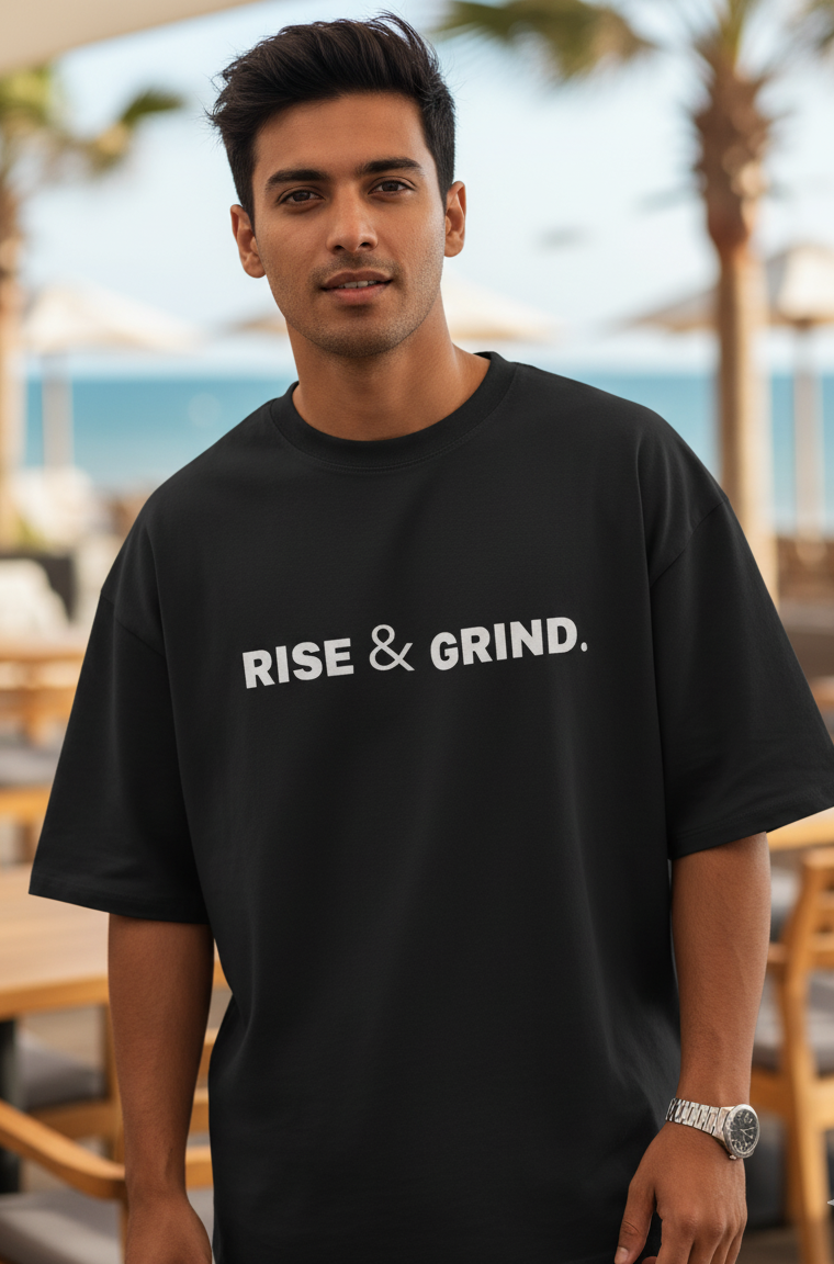 Rise & Grind Oversized T-shirt
