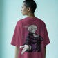 Satoru Gojo Anime Women Oversized T-Shirt
