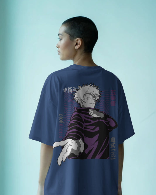 Satoru Gojo Anime Women Oversized T-Shirt
