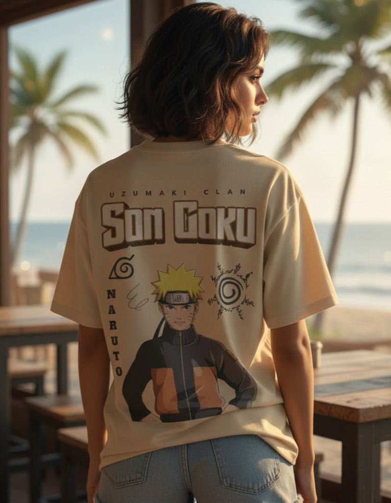 Son Goku - Naruto Women Oversized T-Shirt