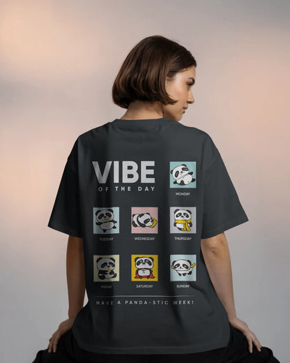 Vibe of the Day Women Oversized T-shirt