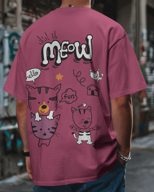 Meow Oversized T-Shirt