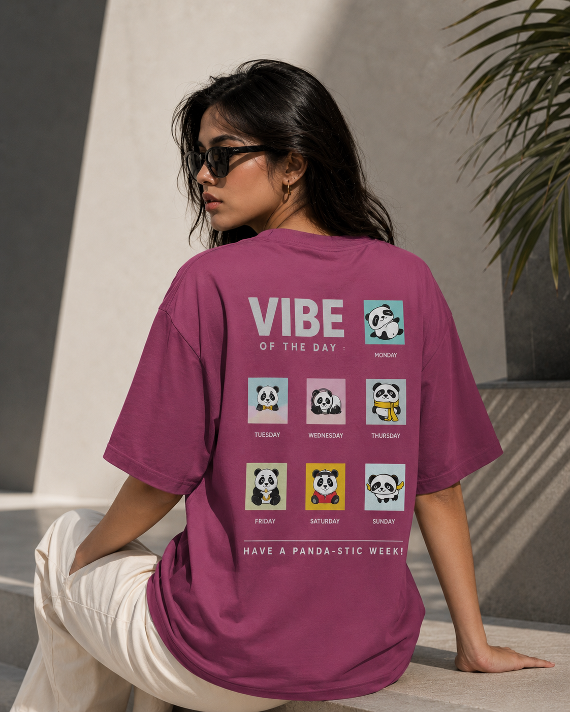 Vibe of the Day Women Oversized T-shirt