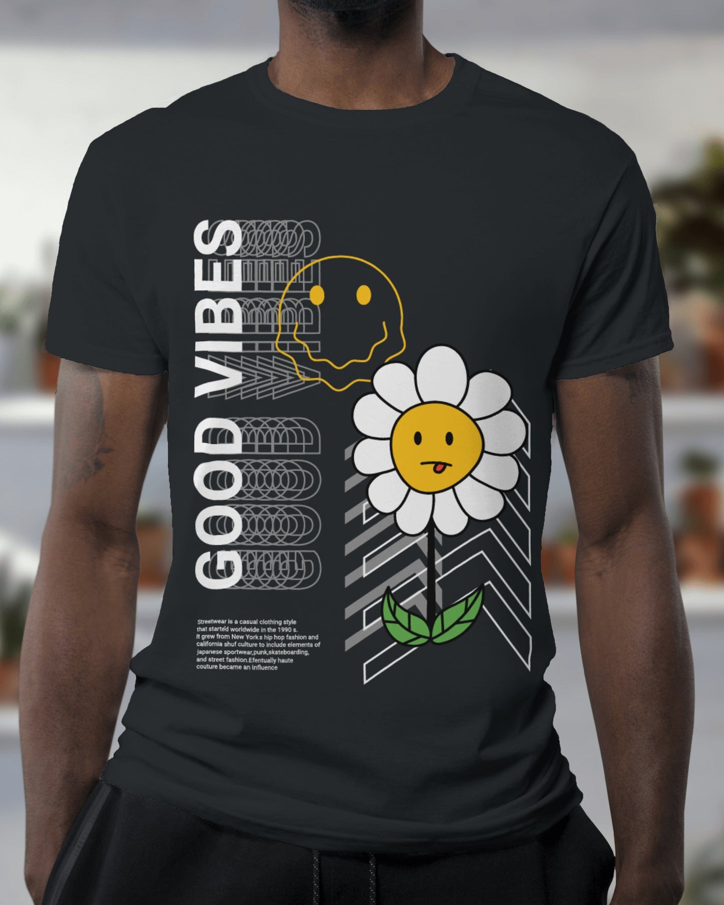 Smiley Good Vibes Classic T-Shirt