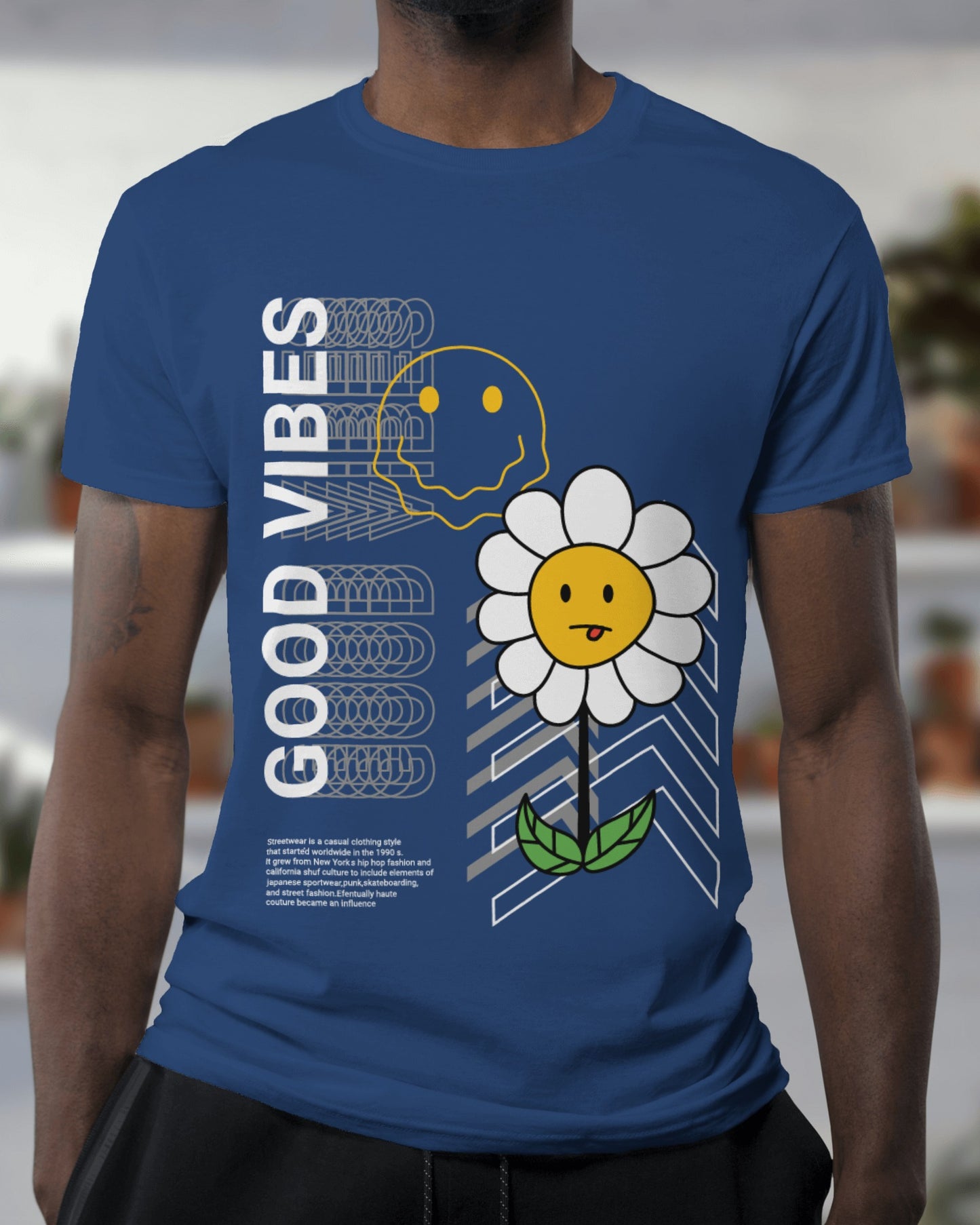 Smiley Good Vibes Classic T-Shirt