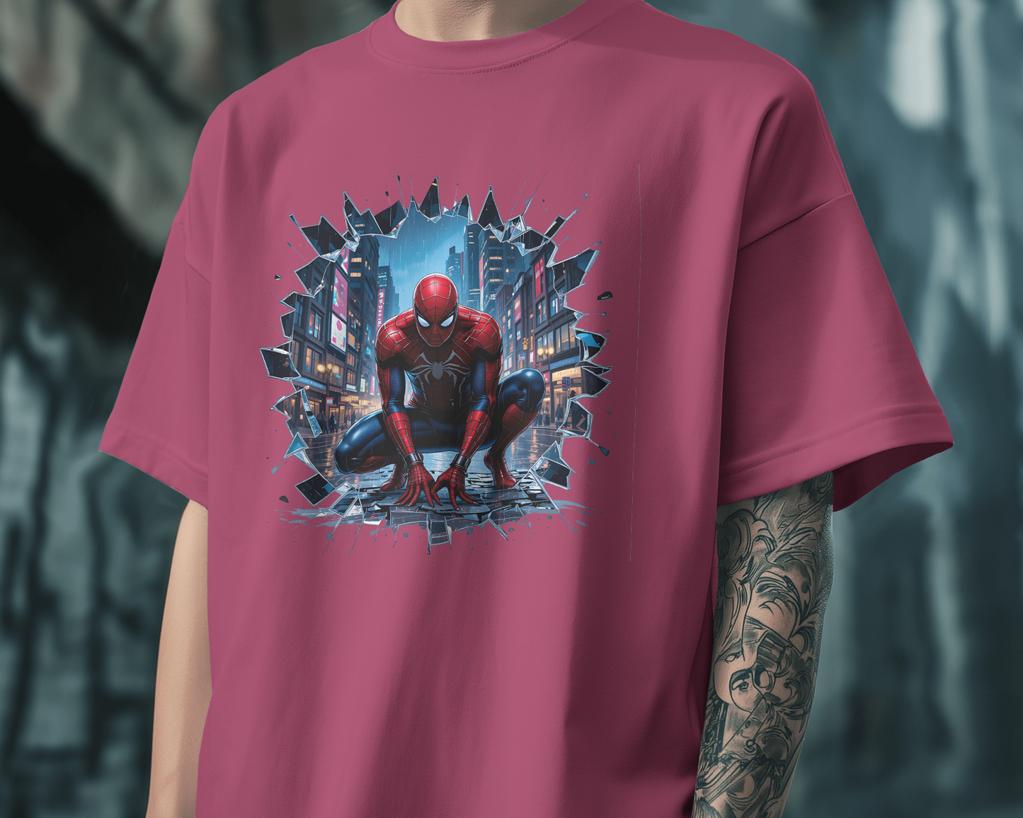Spider-Man  Oversized T-Shirt