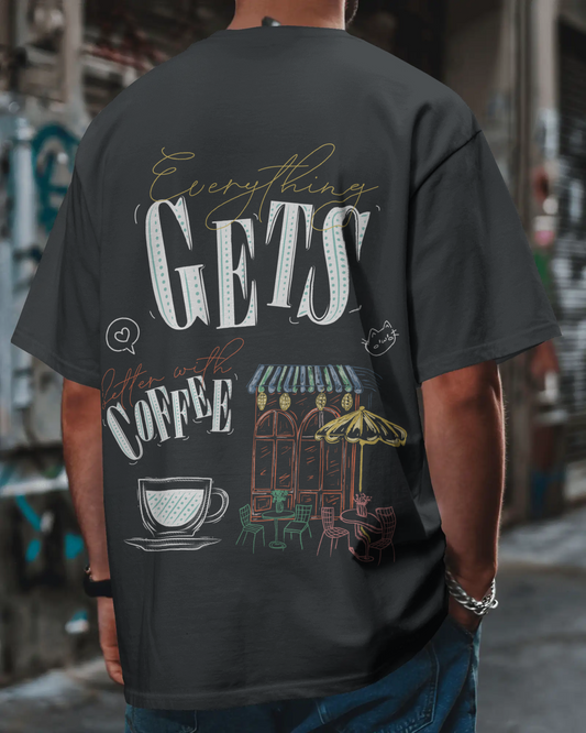 Coffee Shop Oversized T-shirt