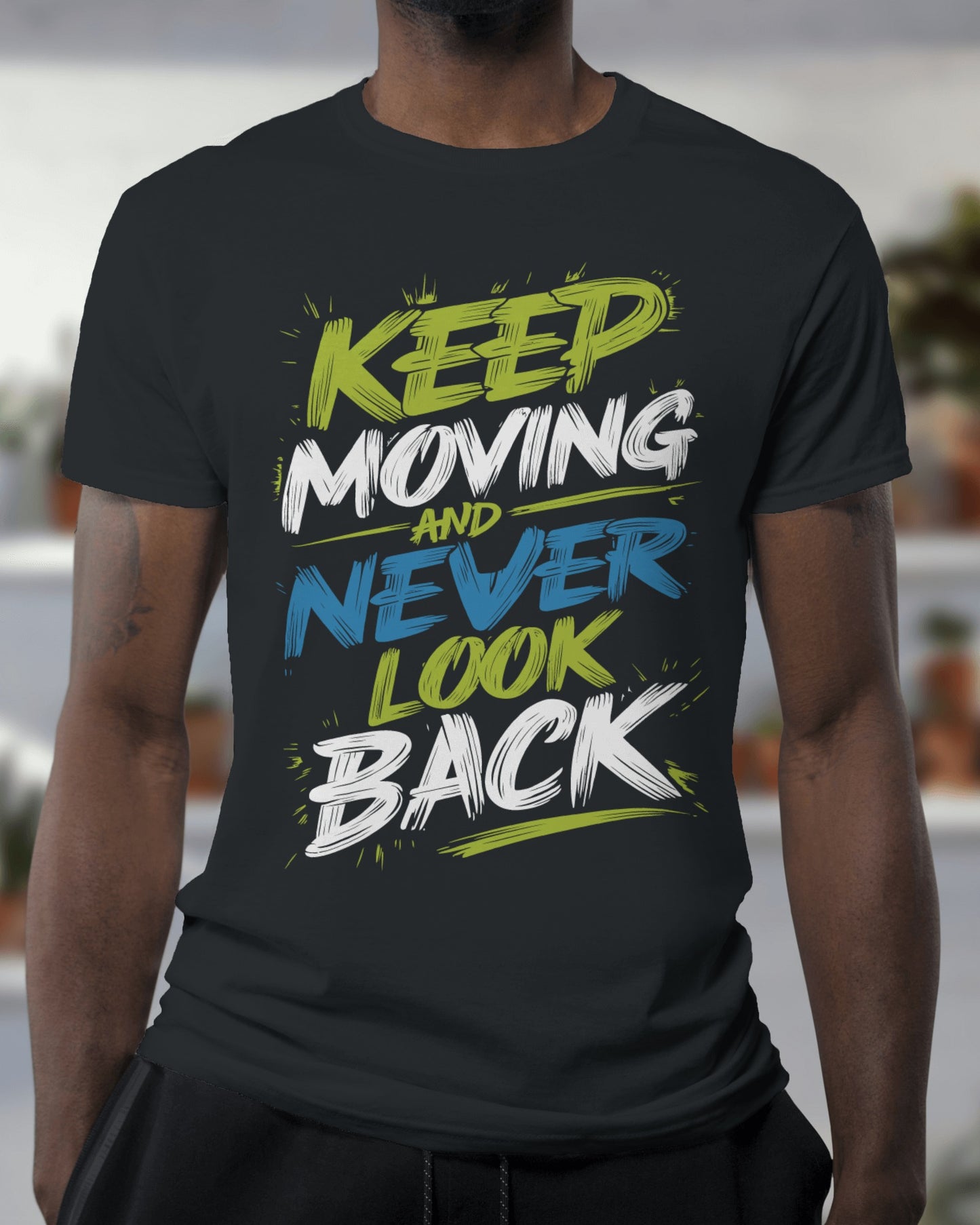 Keep Moving Never Look Back Classic T-Shirt