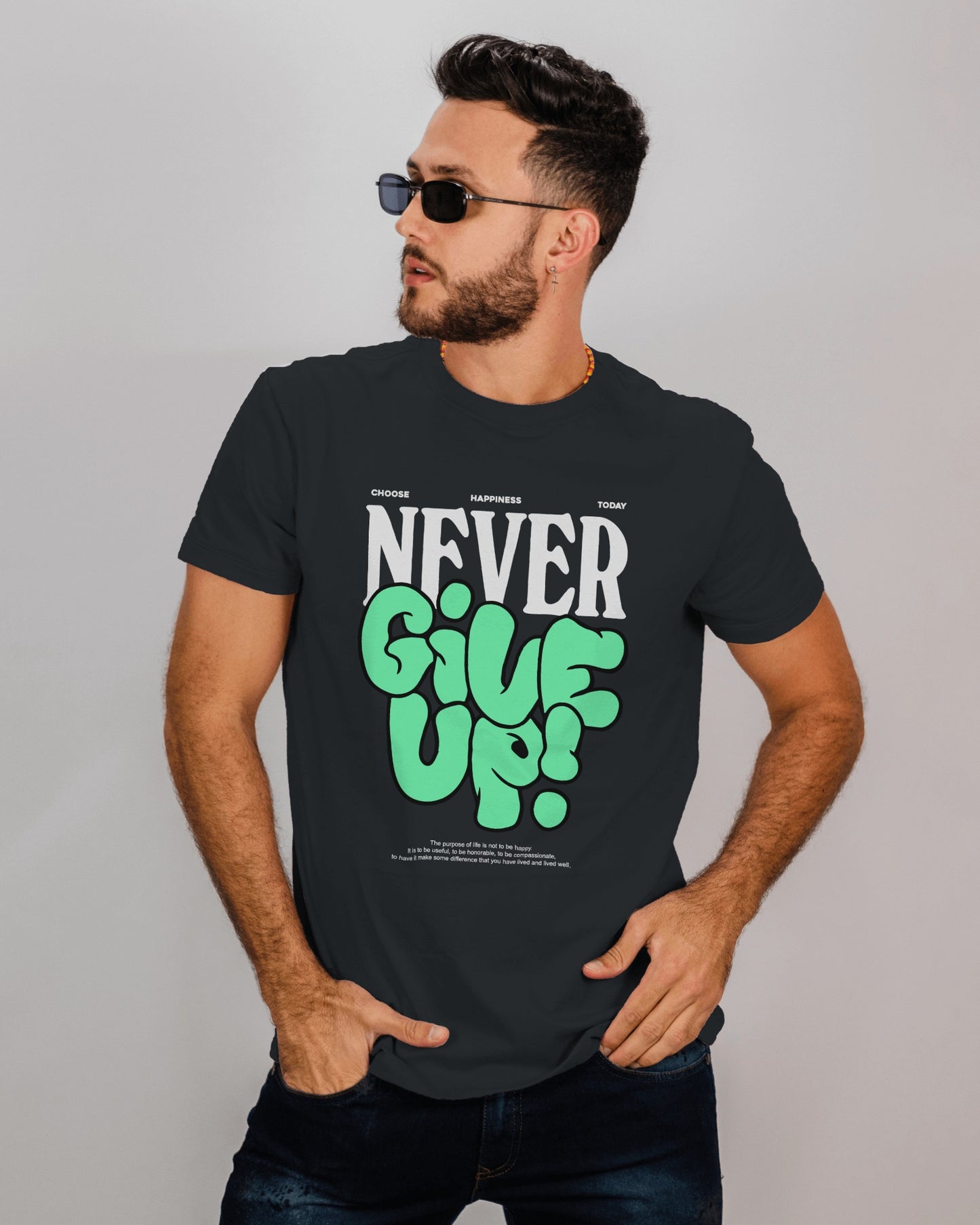 Never Giveup Classic T-Shirt