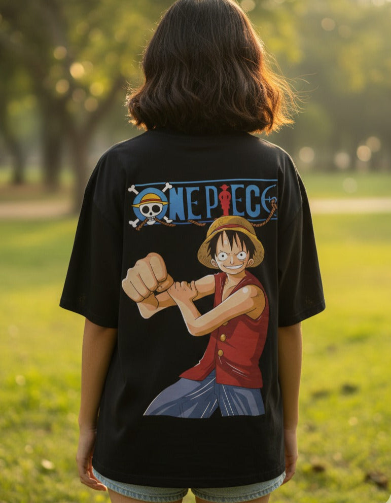 One Piece Women Oversized T-Shirt