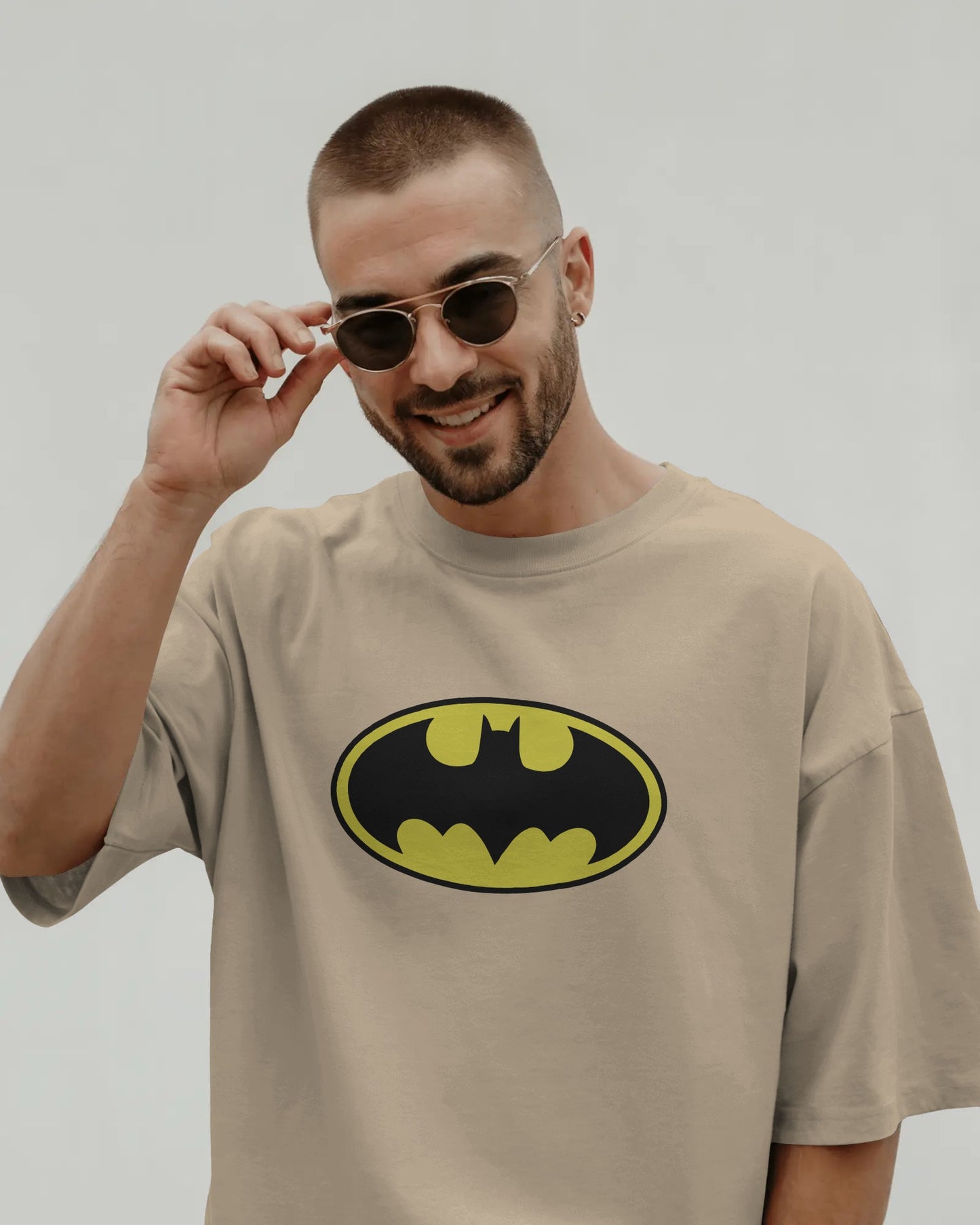 Batman Classic Emblem Oversized T-Shirt