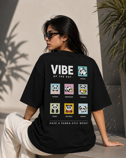 Vibe of the Day Women Oversized T-shirt